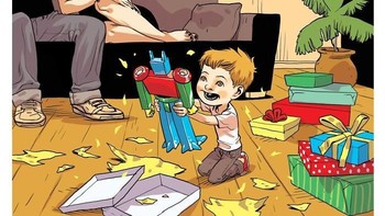 Gambar yang menyedihkan di kala anak bisa bermain dengan mainan baru, namun di sisi lain masih banyak anak yang harus bekerja keras membuat mainan itu. (Foto: Asaf Hanuka)