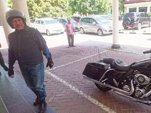 Ngantor Naik Harley, Plt Wali Kota Cilegon: Waduh Nggak Tahu Harganya