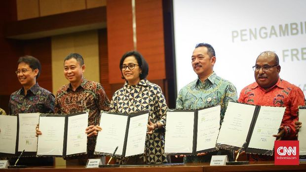 Saat Freeport di Tangan Jokowi