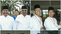 Ada 4 pasangan calon yang mendaftar Pilgub Sumsel. Pendaftaran keempat pasangan ini diterima oleh KPUD Sumsel (Foto: Antara Foto)