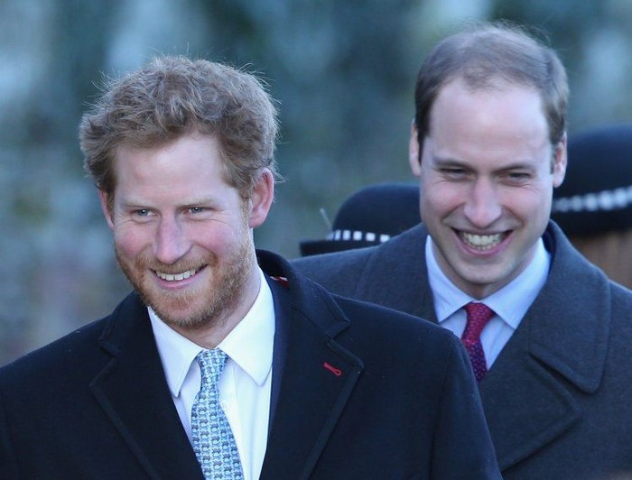 KING'S LYNN, ENGLAND - DECEMBER 25: Prince William, Duke of Cambridge and Prince Harry leave the Christmas Day service at Sandringham on December 25, 2013 in King's Lynn, England. (Photo by Chris Jackson/Getty Images) KING'S LYNN, ENGLAND - DECEMBER 25: Prince William, Duke of Cambridge and Prince Harry leave the Christmas Day service at Sandringham on December 25, 2013 in King's Lynn, England. (Photo by Chris Jackson/Getty Images)