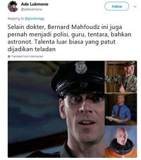 Ramai di Medsos, Meme 'Pakar Vaksin' Dr. Bernard Mahfoudz