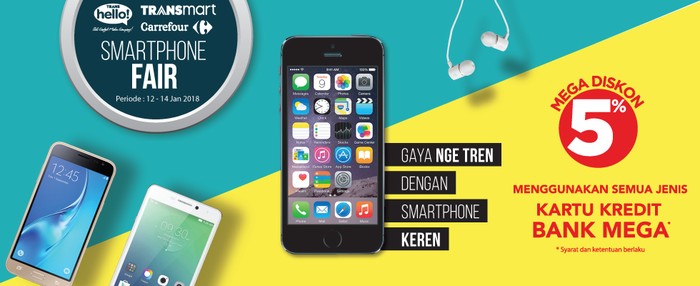 Foto: Smartphone di Transmart Carrefour (Dok. Transmart Carrefour) Foto: Smartphone di Transmart Carrefour (Dok. Transmart Carrefour)