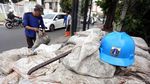 Cegah Banjir, Gorong-gorong Jalan Kemang Dibersihkan