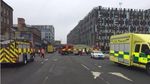 Foto: Stasiun Nottingham Kebakaran, Begini Situasi Pemadamannya