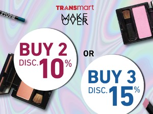 Akhir Minggu Makin Cantik dengan Promo Makeup di Transmart