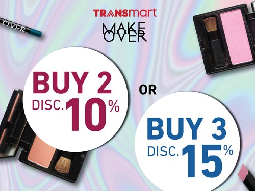 Akhir Minggu Makin Cantik dengan Promo Makeup di Transmart