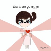 Baper saat ada gebetan atau pria yang memuji dirinya. Foto: Instagram