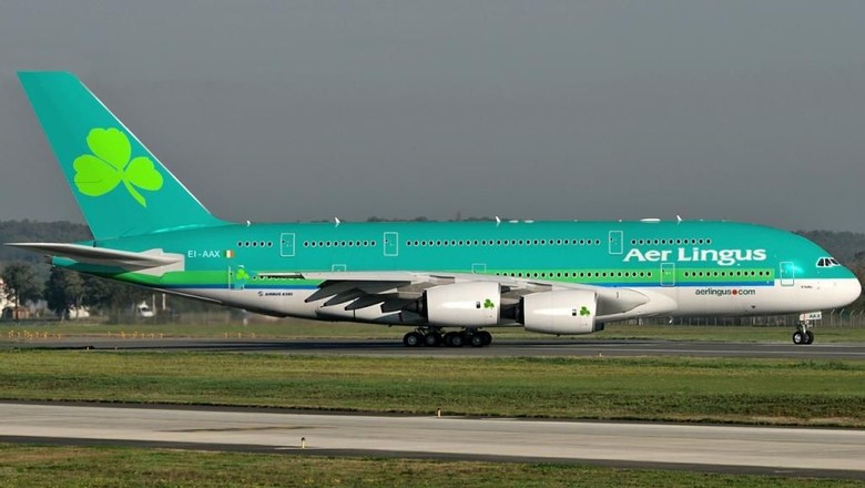Ilustrasi pesawat maskapai Aer Lingus (Aer Lingus) Ilustrasi pesawat maskapai Aer Lingus (Aer Lingus)