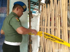 Denpom Cirebon Segel Tujuh Gudang Limbah Medis