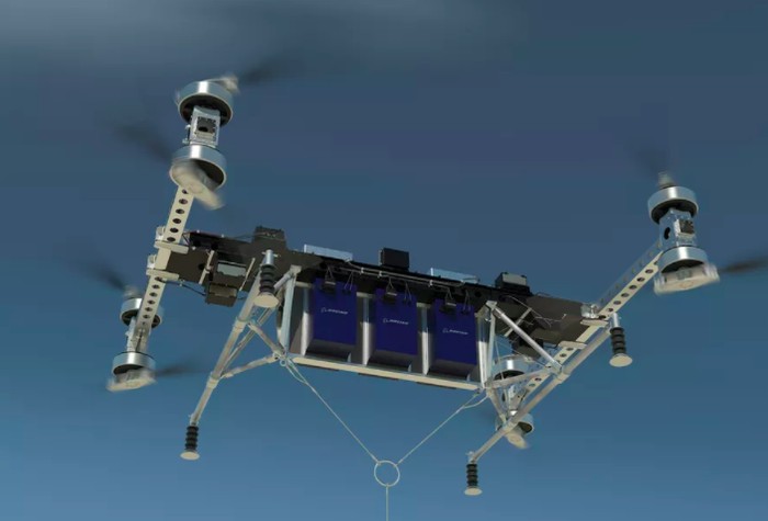 Drone Boeing. Foto: Boeing Drone Boeing. Foto: Boeing