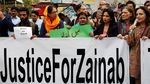 Lilin untuk Zainab, Bocah yang Diperkosa Lalu Dibunuh di Pakistan