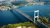 Penelusuran detikTravel, bisa jadi jembatan itu adalah Jembatan Bosphorus. Ikonnya dari Istanbul (Thinsktock)