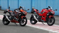 Di bagian belakang, desain buritan Ninja 250 terinsprasi dari Nnja ZX-10R. Di belakang sudah ada lampu LED serta lampu sein dengan desain baru.