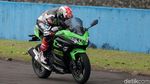 Geber Kawasaki Ninja 250 Baru di Sentul