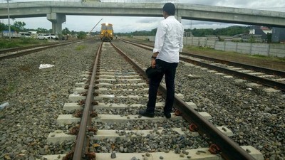 Jalur Kereta Trans Sulawesi yang Telah Terbangun