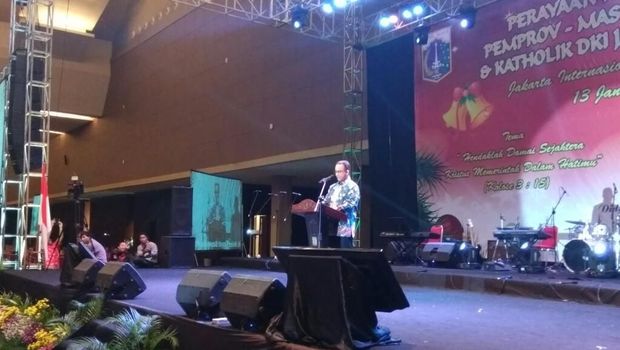 Hadiri Perayaan Natal Bersama, Anies Bicara Soal Kesederhanaan