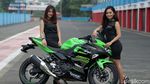 Geber Kawasaki Ninja 250 Baru di Sentul