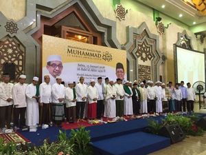 Anies-Sandi Hadiri Acara Maulid Bersama Presiden PKS