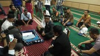 Pemuda tersangka tindak pidana narkotika itu adalah La Ode Febrian Adam bin La Ode Mango. Dia menikah dengan perempuan 20 tahun pada jelang tengah hari tadi.(Istimewa)