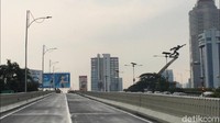 Flyover Pancoran akan diuji coba Senin (15/1) mulai pukul 06.00 WIB (Foto: Parastiti Kharisma Putri/detikcom)