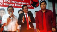 Beginilah suasana keakraban di acara hari jadi organisasi sayap PDI Perjuangan. Foto: dok. TMP