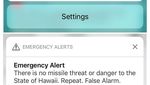 Foto: Ini SMS Palsu Soal Rudal yang Diterima Warga Hawaii