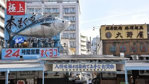 Foto: Pasar Ikan Tsukiji yang Ingin Ditiru Sandiaga