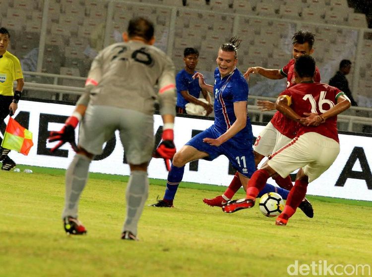 Sempat Unggul, Indonesia Dikandaskan Islandia 1-4