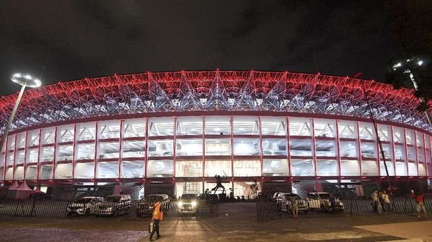 Persija Jakarta tak bisa gunakan Stadion GBk sepenuhnya.