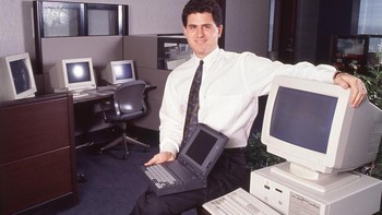 Michael Dell di kala muda. Ia merintis Dell sejak masa kuliah di University of Texas Austin, sampai-sampai dia tidak tamat. Foto: istimewa