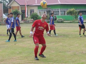 Kapolres Dharmasraya Bicara Soal Skill Mumpuni Olah Bola Bak Neymar