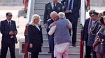 Foto: Pelukan PM India untuk Netanyahu di New Delhi
