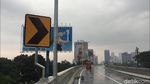 Penampakan Flyover Pancoran H-1 Sebelum Uji Coba
