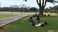Sejak Kamis (11/1), pagar itu sudah tak ada (Foto: Gusti Ramadhan/detikcom)