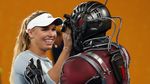 Ketika Federer dan Djokovic Main Tenis bareng Thor dan Spiderman
