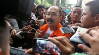 Fredrich saat tiba di gedung KPK.