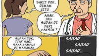 Beberapa orang menggunakan tema kebanyakan micin sebagai bahan candaan dalam komiknya. (Foto: poliklitik/ngomikmaksa)