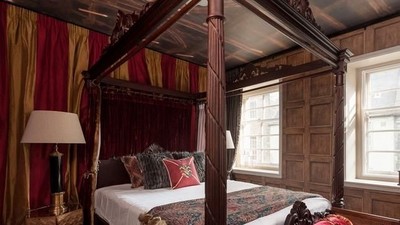 Foto: Dunia Harry Potter Dalam Apartemen di Skotlandia