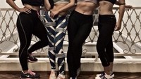 Wow, ini penampilan Alexandra bersama teman-temannya sebelum latihan dance dimulai. Foto: Instagram @got_alex
