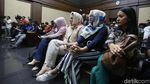Foto: Setya Novanto Terpejam Saat Dengarkan Saksi di Persidangan