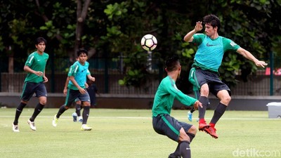 Usai Dikalahkan Islandia, Timnas Kembali Berlatih Keras