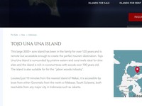 Pulau RI Dijual Online