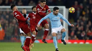 7 Pencetak Gol Liverpool Vs Man City di Musim Lalu