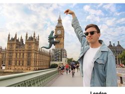 Penampakan Godzilla Traveling Keliling Dunia