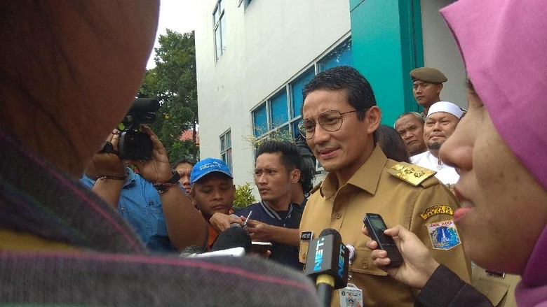 Sandi Pastikan Tugas KPK Ibu Kota Tak Bentrok dengan Inspektorat Sandi Pastikan Tugas KPK Ibu Kota Tak Bentrok dengan Inspektorat