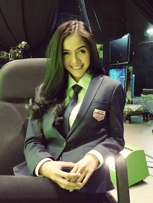 Kartika Berliana merupakan presenter cantik yang kerap tampil di berbagai program olahraga di stasiun televisi swasta. (Foto: Instagram)
