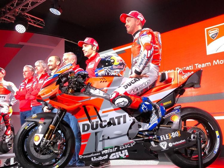 Foto: Desmosedici GP18 Andalan Dovi dan Lorenzo Musim Ini