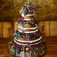 Satu ide lagi untuk wedding cake Anda. (Foto: Dok. The Knot)