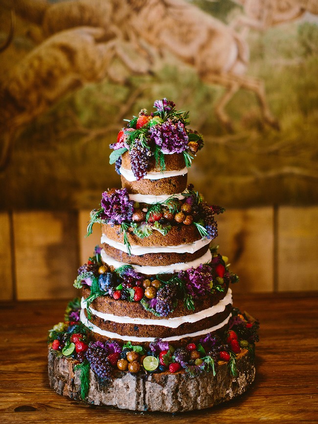 Satu ide lagi untuk wedding cake Anda. (Foto: Dok. The Knot)